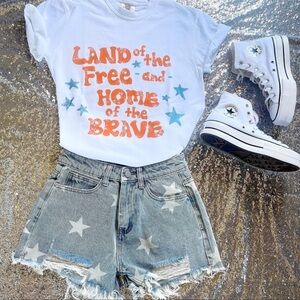 Land of the Free Graphic Tee